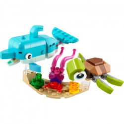 Lego Creator 3 In 1 Dolphin And Turtle 31128