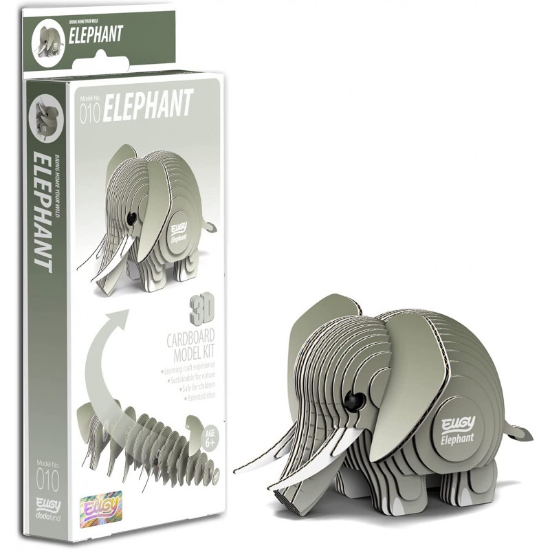 Eugy Build Your Own 3d Models Elephant