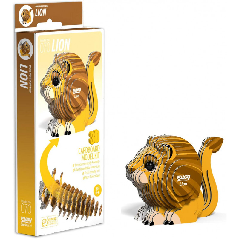 Eugy Build Your Own 3d Models Lion