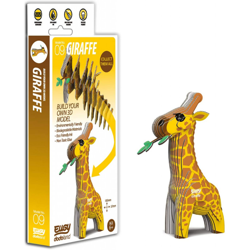 Eugy Build Your Own 3d Models Giraffe