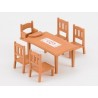 Sylvanian Families Family Table & Chairs 4506