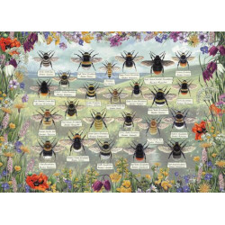 Gibson Brilliant Bees 1000 Piece Jigsaw Puzzle