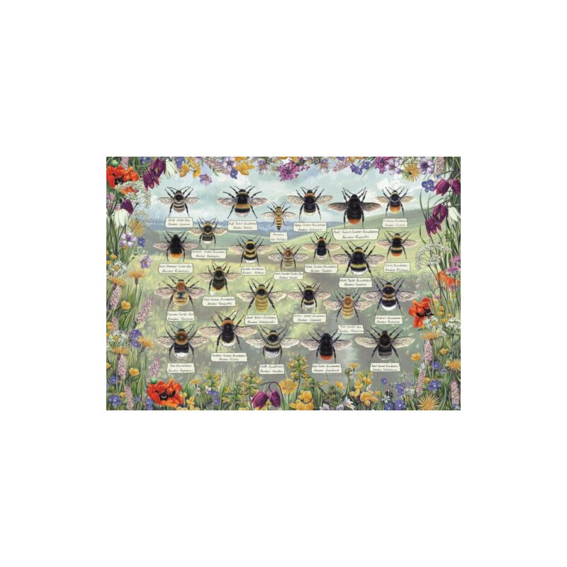 Gibson Brilliant Bees 1000 Piece Jigsaw Puzzle