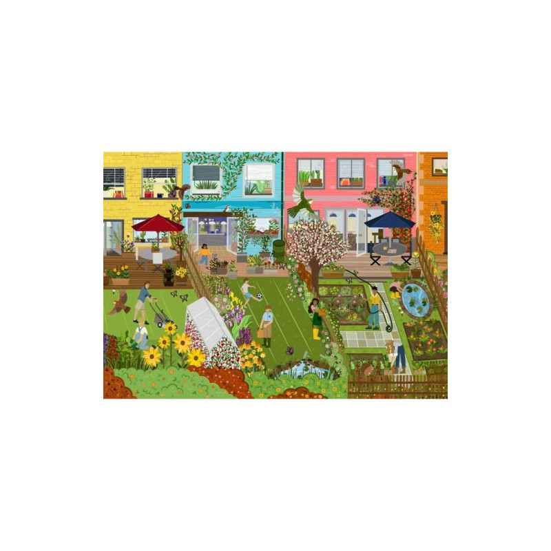 Gibsons Garden Life 1000 Piece Jigsaw Puzzle - Gibsons Garden Life 1000 Piece Jigsaw Puzzle -