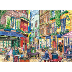 Gibsons Neals Yard Covent Garden London - 1000 Piece Jigsaw Puzzle -