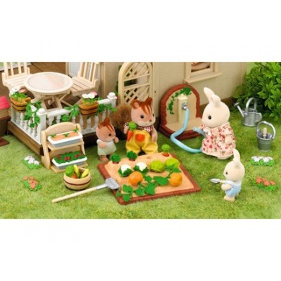 sylvanian families garden set