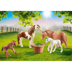 Playmobil Ponies With Foals 70682