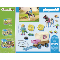 Playmobil Pony Farm Pony Wagon 70998