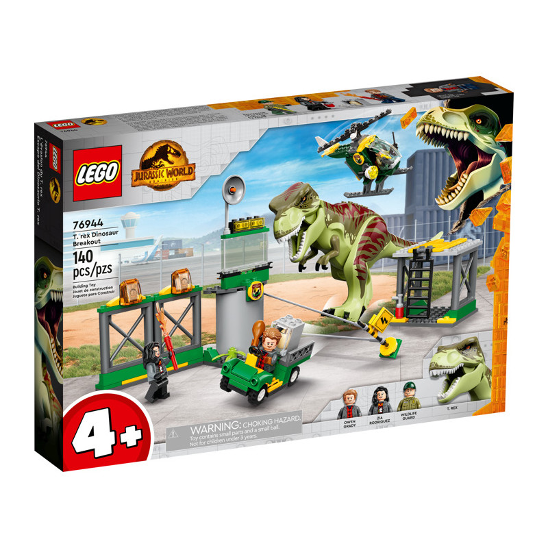 Lego Jurassic T. Rex Dinosaur Breakout 76944 Lego Jurassic T. Rex Dinosaur Breakout 76944