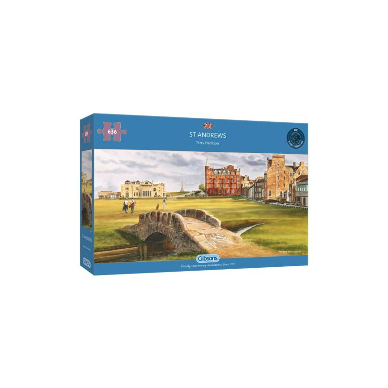 Gibsons St Andrews Home Of Golf 636 Piece Jigsaw Puzzle