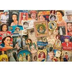 Gibsons Jigsaw Puzzle Our Glorious Queen 1000 Pieces