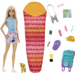 Barbie It Takes Two Camping Playset - Stacie Doll And Pet Puppy
