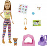 Barbie It Takes Two Camping Playset - Stacie Doll And Pet Puppy