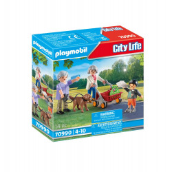 Playmobil Dollhouse Grandparents With Child 70990