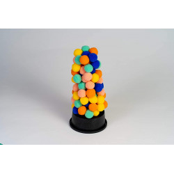 The Fuzzies - A Game To Create An Impossible Gravity Defying Tower Of Fuzzy Balls For Ages 6 To Adult