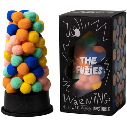 The Fuzzies - A Game To Create An Impossible Gravity Defying Tower Of Fuzzy Balls For Ages 6 To Adult