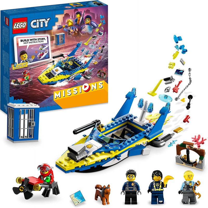 Lego City Water Police Detective Missions 60355 Lego City Water Police Detective Missions 60355