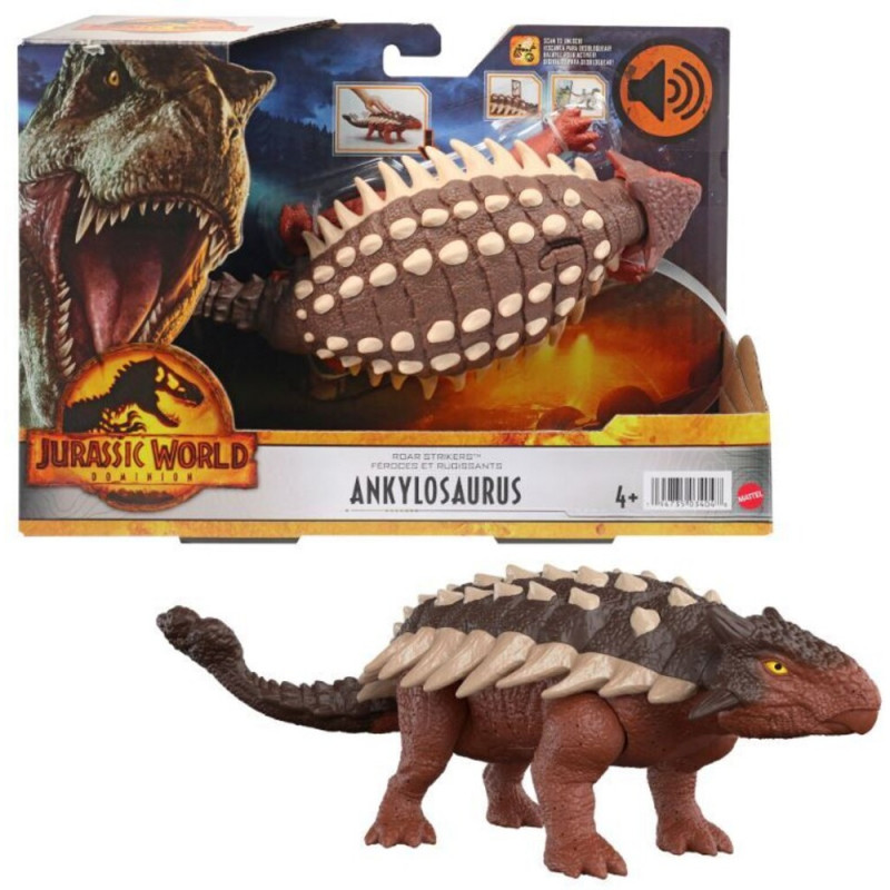 Jurassic World Roar Strikers Ankylosaurus Jurassic World Roar Strikers Ankylosaurus