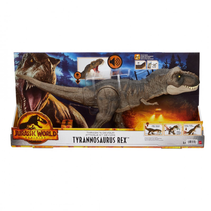 Jurassic World Dominion Thrash 'N Devour Tyrannosaurus Rex