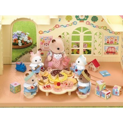 sylvanian families nursery set