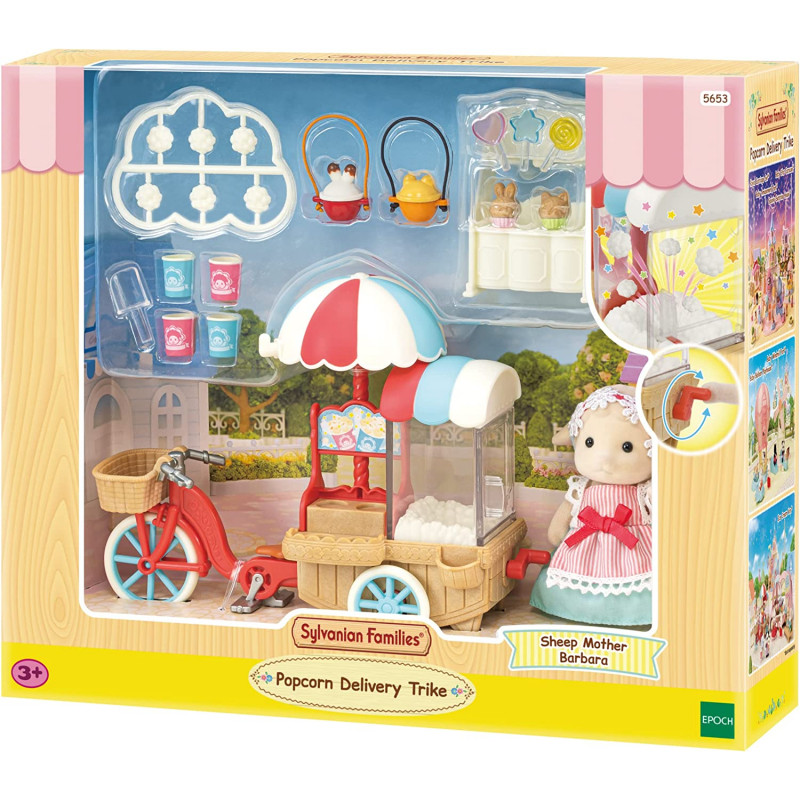 Sylvanian Families 5653 Popcorn Delivery Trike