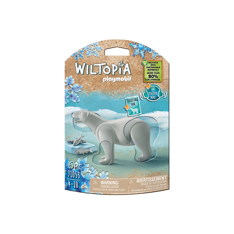 Playmobil Wiltopia - Polar Bear 71053 Eco Range