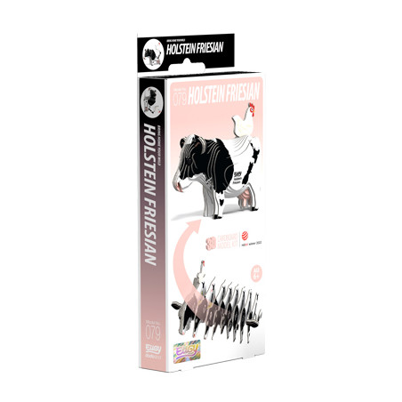 Eugy Build Your Own 3d Models Friesian Cow