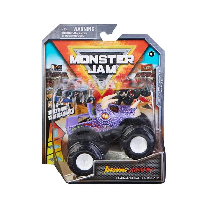 Monster Jam Official Die-Cast 1:64 Scale Jurassic Attack