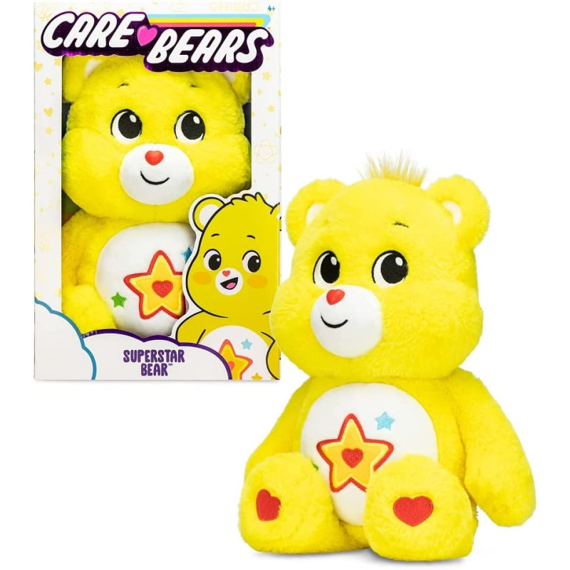 Care Bear Superstar Bear 14inch Plush Soft Toy Care Bear Superstar Bear 14inch Plush Soft Toy