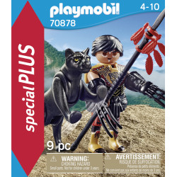 Playmobil Specials Plus Warrior With Panther 70878