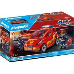 Playmobil Fire Chief Car 71035