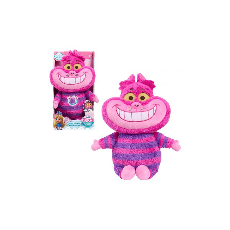 Disney Junior Alice’s Wonderland Bakery Chat & Glow Cheshire Cat Plush