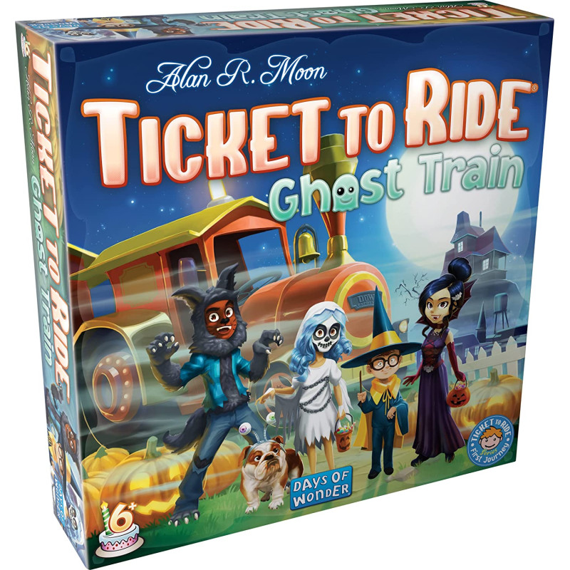 Ticket To Ride - Ghost Train (First Journey) Board Game Ticket To Ride - Ghost Train (First Journey) Board Game