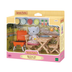 Sylvanian Families Bbq Picnic Set Elephant Girl 5640