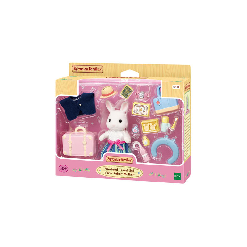Sylvanian Families Snow Rabbit Weekend Travel 5641 Sylvanian Families Snow Rabbit Weekend Travel 5641