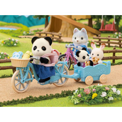 Sylvanian Families Cycle & Skate Set - Panda Girl 5652