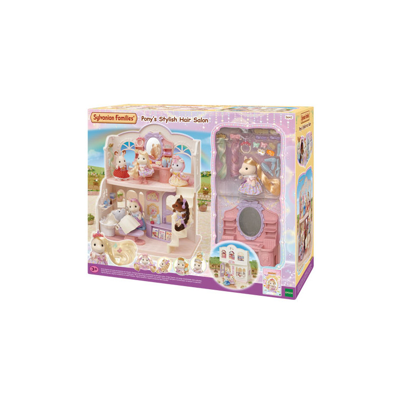 Sylvanian Families Pony's Stylish Hair Salon