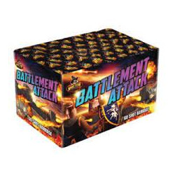 Astra Fireworks Battlement Attack 60 Shot