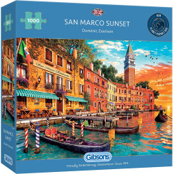 Gibson San Marco Sunset 1000 Piece Jigsaw Puzzle