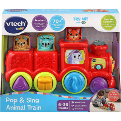 Vtech Pop & Sing Animal Train