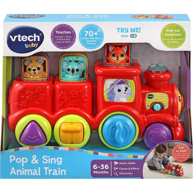 Vtech Pop & Sing Animal Train