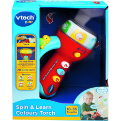 Vtech Baby Spin And Learn Colours Torch