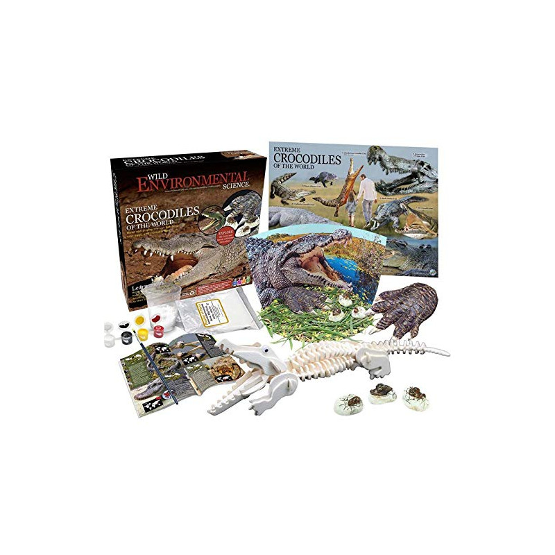 Wild! Science Extreme Science Kit, Crocodiles Of The World
