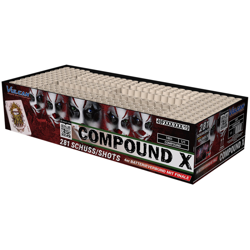Vulcan Fireworks Compound X Single Ignition Compound Vulcan Fireworks Compound X Single Ignition Compound