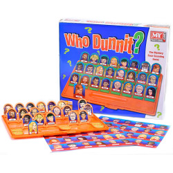 Who Dunnit The Mystery Face Guessing Game