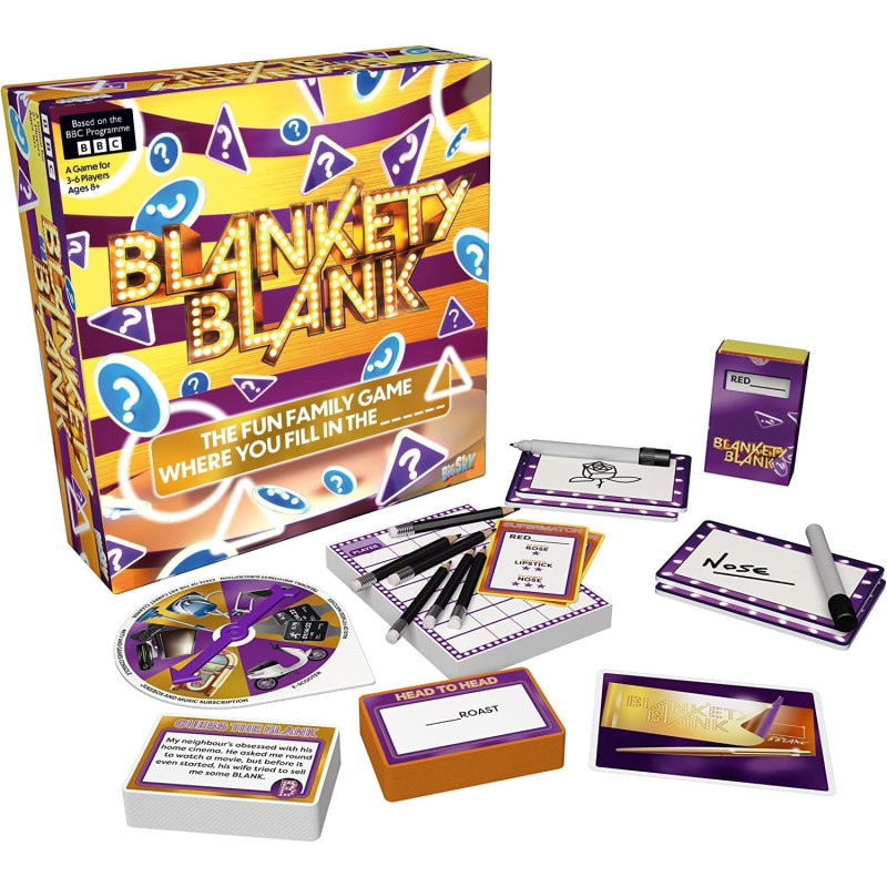 Blankety Blank Board Game