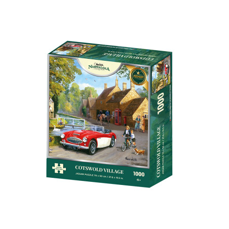 Nostalegia Cotswold Village 1000 Pcs Jigsaw Puzzle