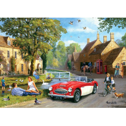 Nostalegia Cotswold Village 1000 Pcs Jigsaw Puzzle