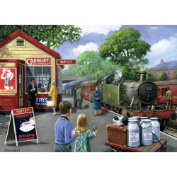 Nostalegia Station Buffet 1000 Pcs Jigsaw Puzzle