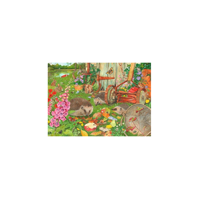 House Of Puzzles 1000 Piece Jigsaw Puzzle - Bottom Of The Garden